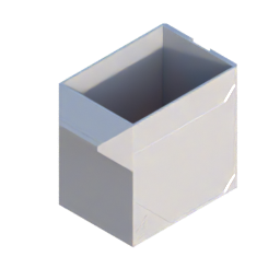Render of MODULITH 115 Classic Drawer - 1W-2H